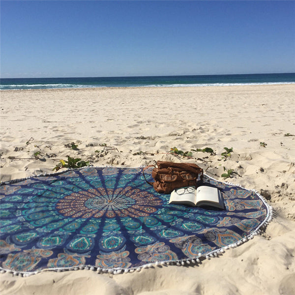 Summer Print Multi-function Picnic Mat