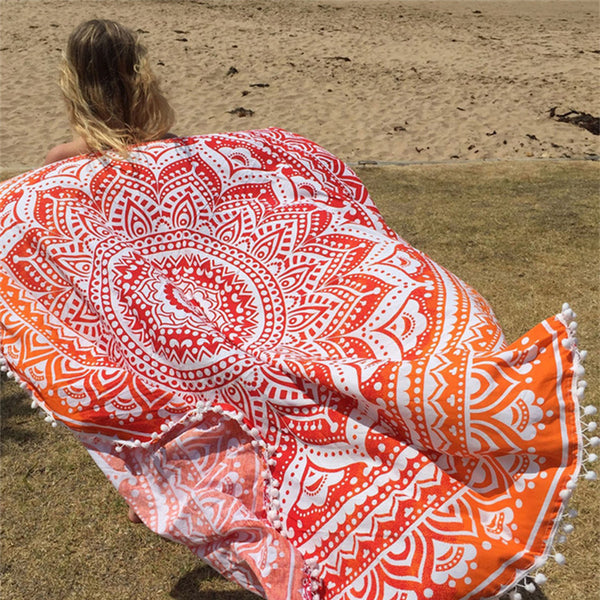 Summer Print Multi-function Picnic Mat