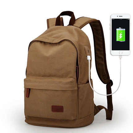 Travel USB Charger Backpack